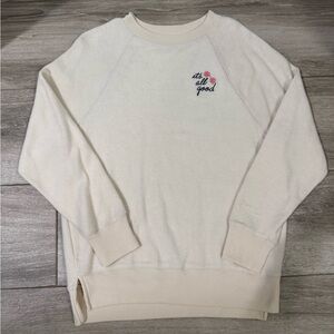Pink Victoria Secret Crew Long Sleeve